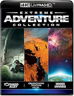 Extreme Adventure Collection: Tornado Alley / Grand Canyon Adventure: River At Risk / Hidden Universe - 4K Bluray
