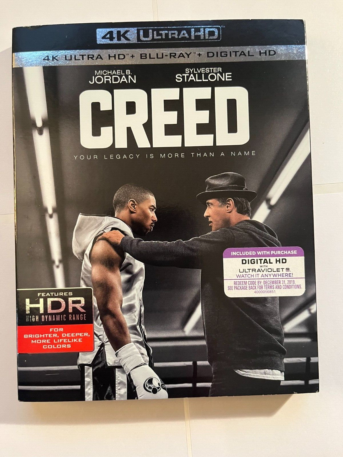 Creed (4K UHD + Blu-ray, w/Slipcover) - 4K Bluray