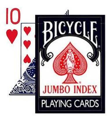 Bicycle Jumbo Index Playing Cards - Playing Cards