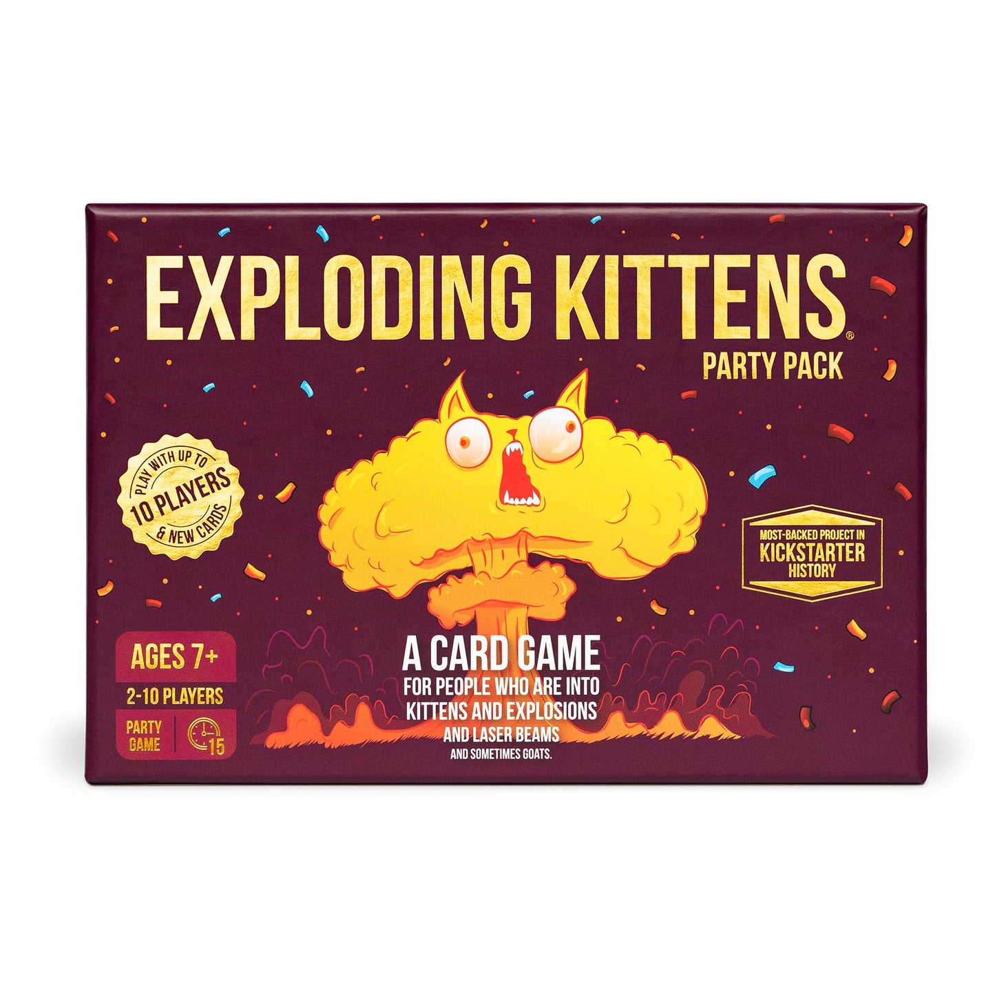 Exploding Kittens Party Pack (2-10 Players) - Card Games
