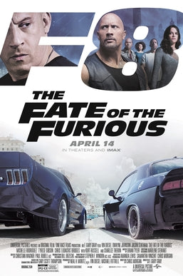 F8: The Fate of the Furious - 4K Bluray