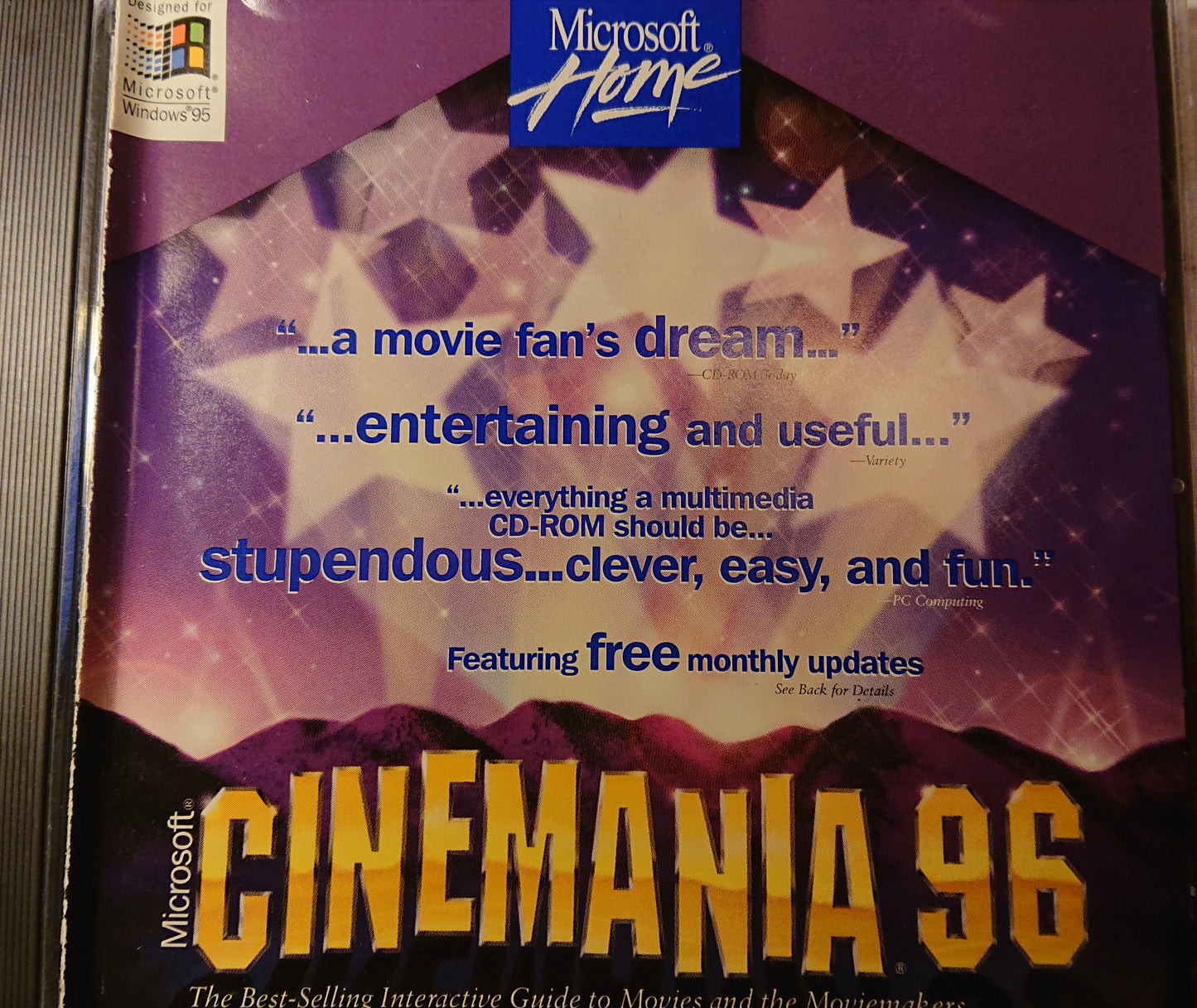 Microsoft Cinemania 96 - PC Games