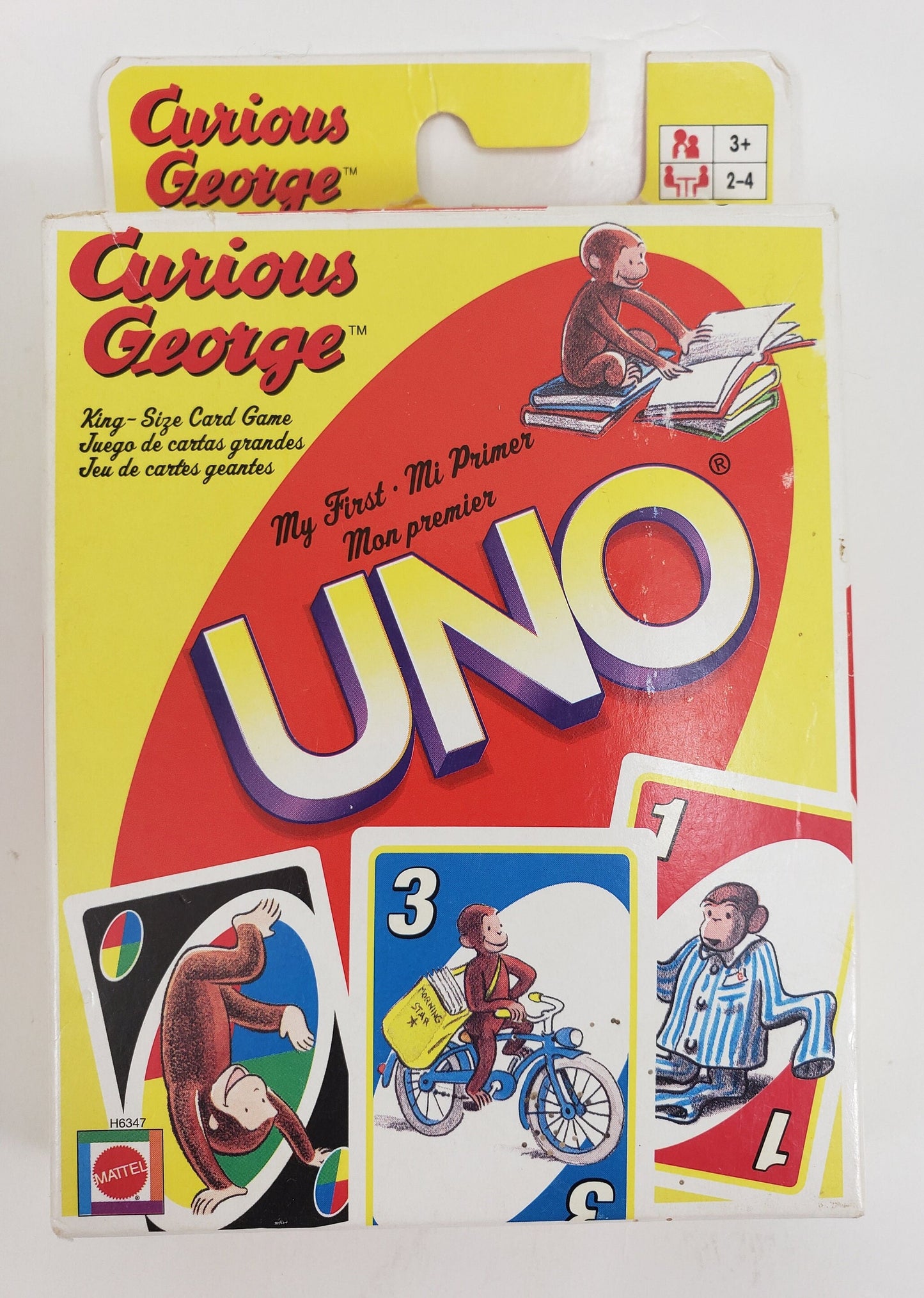 My First Uno: Curious George - Card Games
