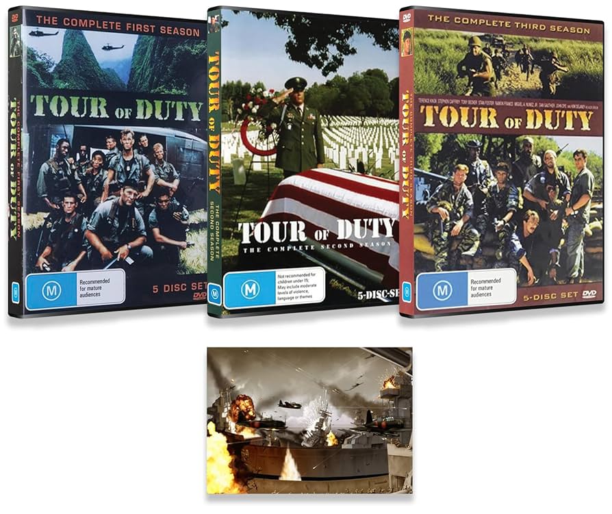 Tour of Duty: The Complete Series (3 Seasons) - DVD