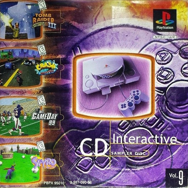 CD Interactive Sampler Disc Volume 9 - Playstation
