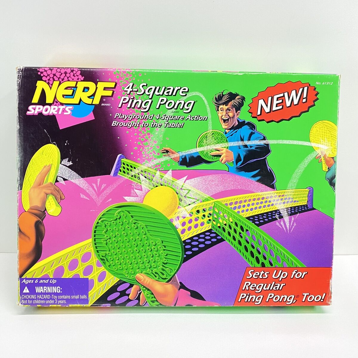 Nerf Sports 4-Square Ping Pong - Board Games