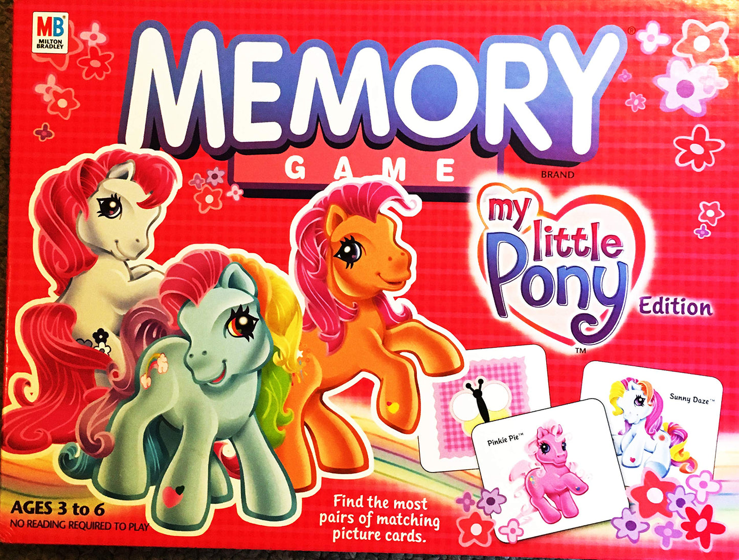 Memory Game: My Little Pony Edition - Board Games