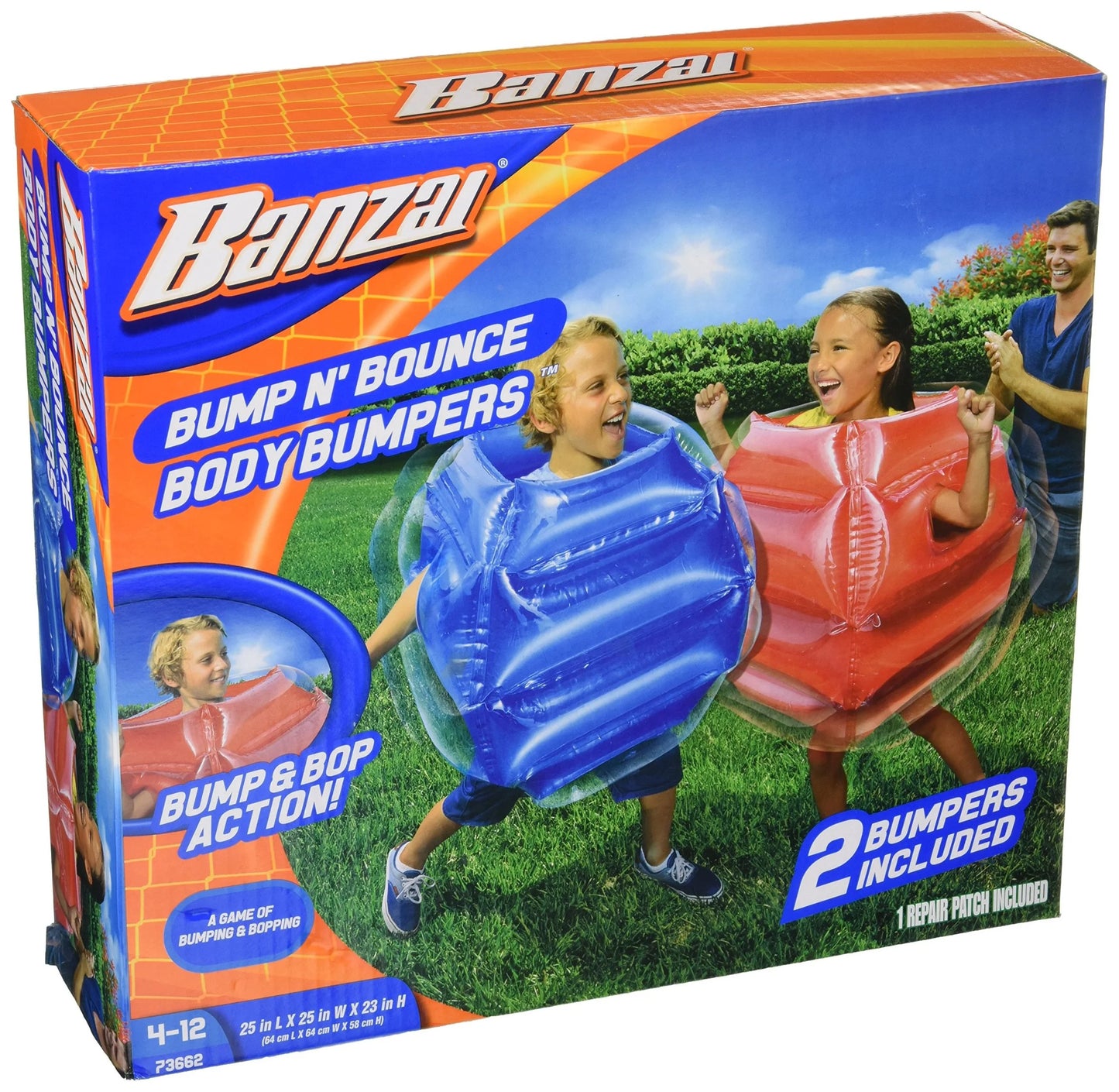 Banzai Bump N' Bounce Body Bumpers - Outdoor Activities