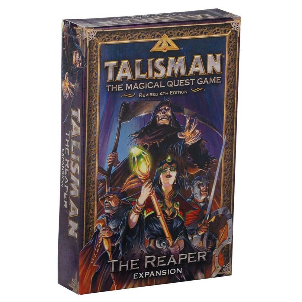 Talisman The Magical Quest Game (Revised 4th Edition) The Reaper Expansion - Card Games