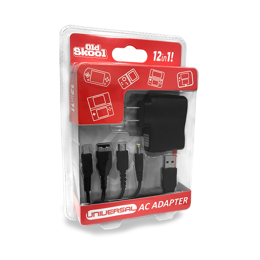 Old Skool 12-in-1 Universal Handheld AC Adapter - Nintendo DS
