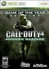 Call of Duty 4 Modern Warfare [Game of the Year] - Xbox 360