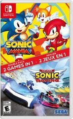 Sonic Mania + Team Sonic Racing Double Pack - Nintendo Switch