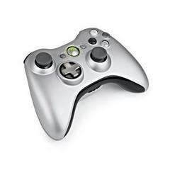 Silver Xbox 360 Wireless Controller - Xbox 360