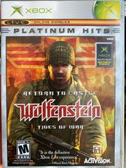 Return To Castle Wolfenstein Platinum Hits Xbox Retro Game Wolf