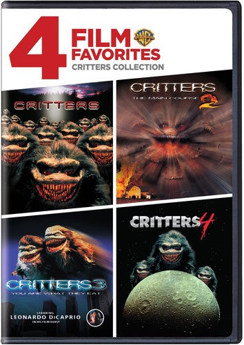 4 Film Favorites: Critters Collection (Critters 1-4) - DVD