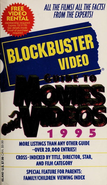 Blockbuster Video Guide to Movies & Videos - PC Games