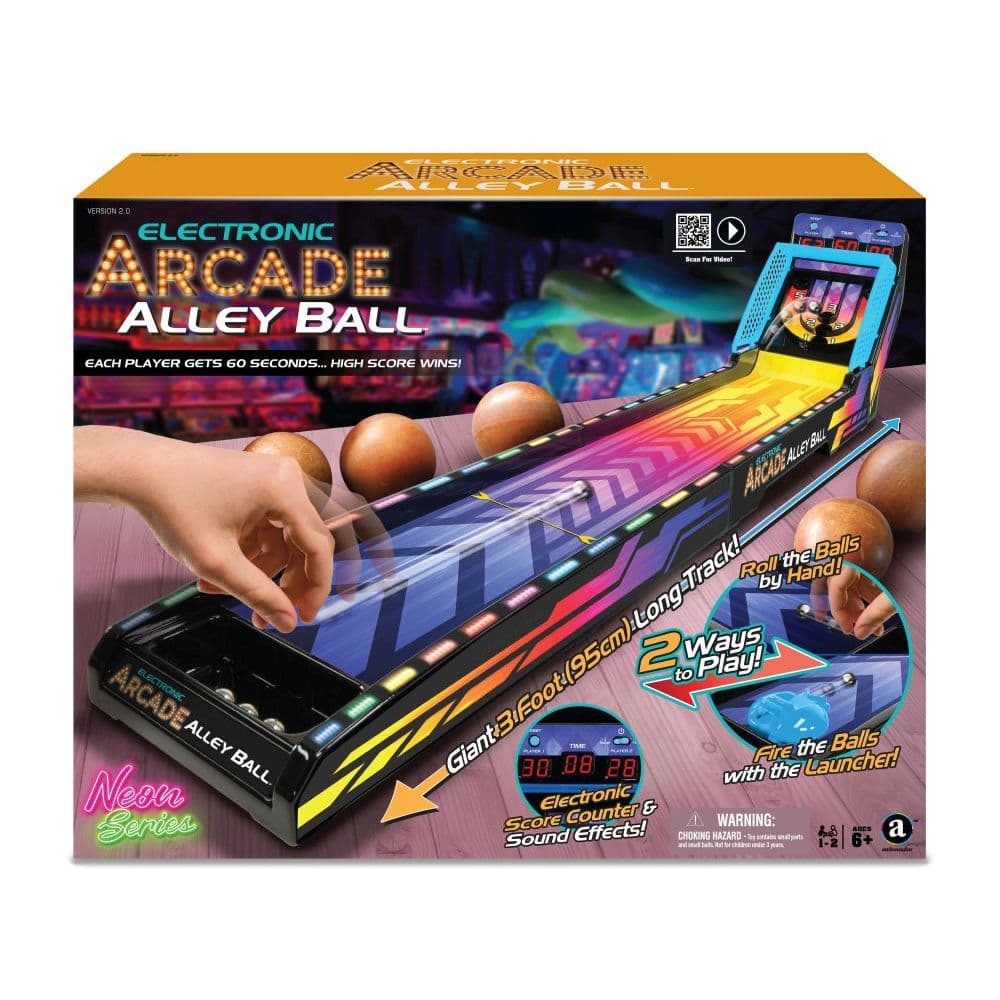 Electronic Arcade Alley Ball (Tabletop Skeeball) - Board Games