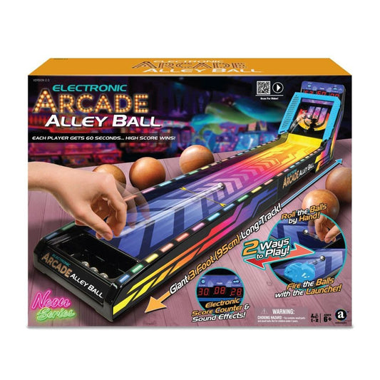 Electronic Arcade Alley Ball (Tabletop Skeeball) - Board Games