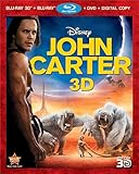 John Carter 3D (Bluray 3D + Bluray + DVD + Digital Copy) - 3D Bluray