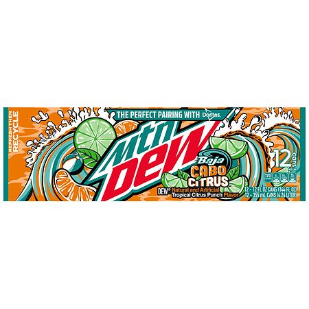 Mtw Dew - Baja Cabo Citrus - Drinks