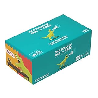 On a Scale of One to T-Rex (by Exploding Kittens) - Card Games