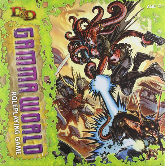 Gamma World Dungeons and Dragons Roleplaying Game - Board Games