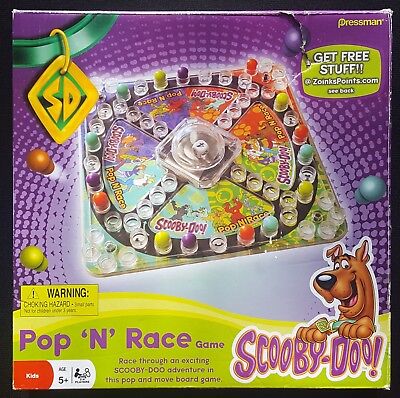 Pop 'N' Race Game: Scooby-Doo! - Board Games