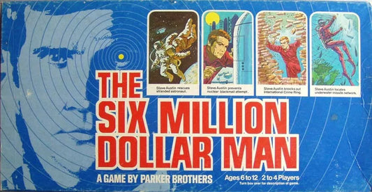 The Six Million Dollar Man - Board Games