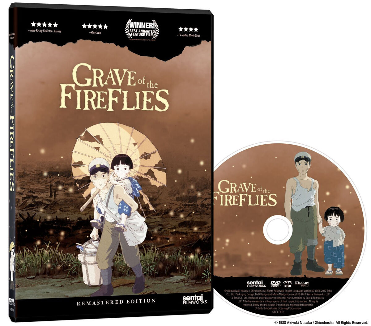 Grave of the Fireflies - DVD