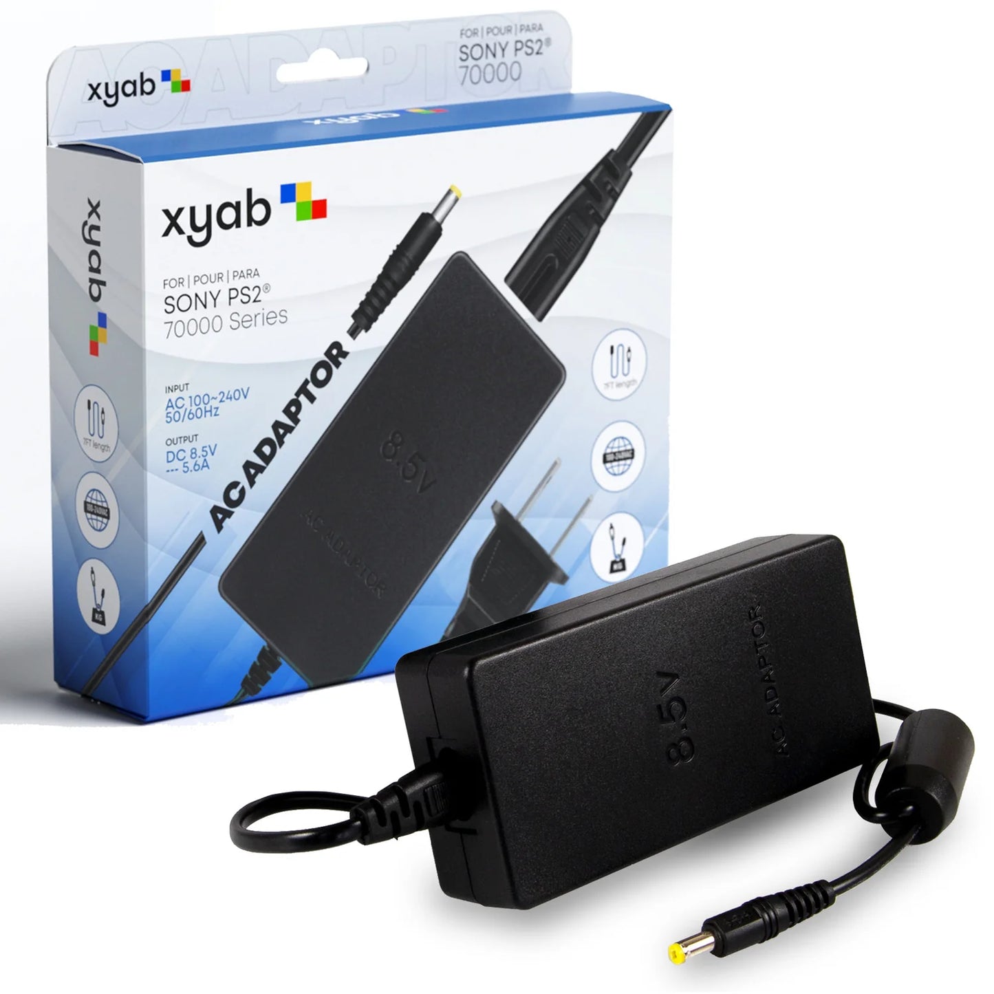 XYAB PS2 Slim Power Adapter - Playstation 2