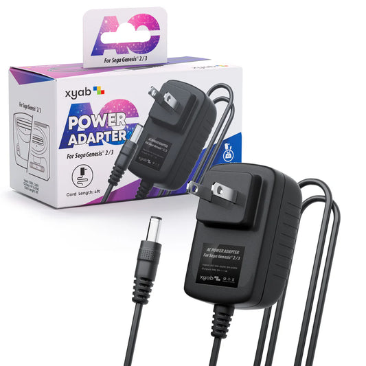 XYAB Sega Genesis 2/3 Power Adapter - Sega Genesis