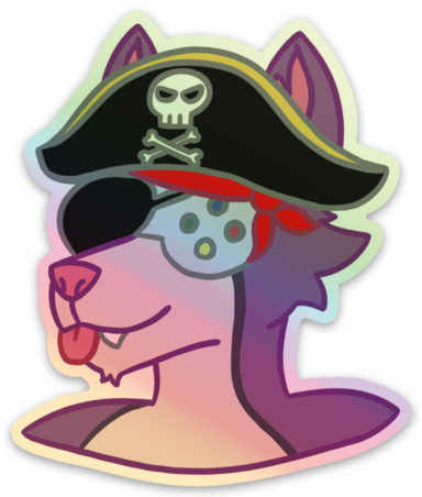 RGW Retro Pirate Sticker [AWU 2025 Exclusive] - Stickers